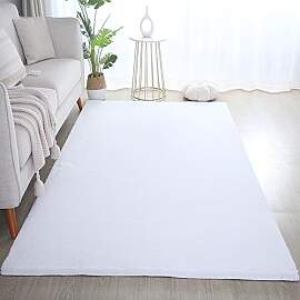 Carpetsale24 Rabbit Hochflor Teppich 120x170 cm