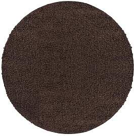 Carpetsale24 Shaggy Hochflor Teppich 120 cm Rund