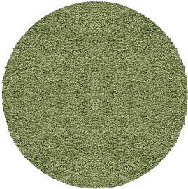 Carpetsale24 Shaggy Hochflor Teppich 120 cm Rund