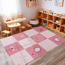 Carpettex Kinderteppich rutschfest | Prinzessin