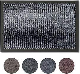 Carpido Fußmatte 80 x 120 cm Blau meliert für