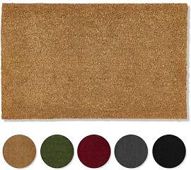 Carpido rutschfeste Kokosmatte - 65 x 100 cm Natur 