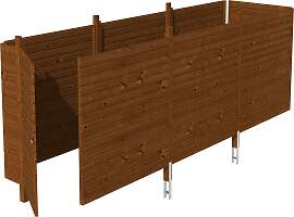 Carport-Geräteraum SKANHOLZ "Abstellraum
