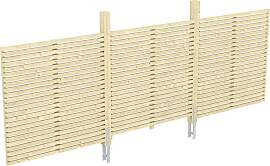 Carport-Rückwand SKANHOLZ "Rhombus",