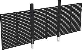 Carport-Rückwand SKANHOLZ "Rhombus",