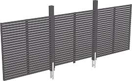 Carport-Rückwand SKANHOLZ "Rhombus",