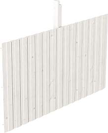 Carport-Rückwand SKANHOLZ, weiß, B:341 H:180,