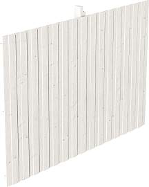 Carport-Rückwand SKANHOLZ, weiß, B:341cm