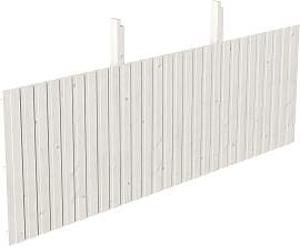 Carport-Rückwand SKANHOLZ, weiß, B:550cm