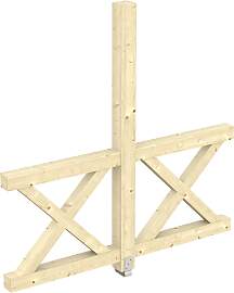 Carport-Seitenwand SKANHOLZ