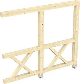 Carport-Seitenwand SKANHOLZ