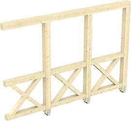 Carport-Seitenwand SKANHOLZ