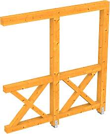 Carport-Seitenwand SKANHOLZ