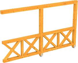 Carport-Seitenwand SKANHOLZ