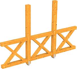 Carport-Seitenwand SKANHOLZ