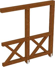 Carport-Seitenwand SKANHOLZ