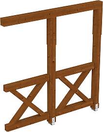 Carport-Seitenwand SKANHOLZ