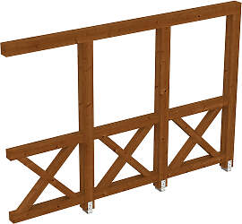 Carport-Seitenwand SKANHOLZ