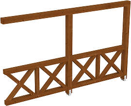 Carport-Seitenwand SKANHOLZ