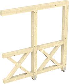 Carport-Seitenwand SKANHOLZ