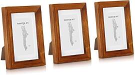 Casa Chic Bilderrahmen 3er-Set aus Holz,