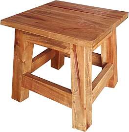 Casa Moro Hocker Aurora 26x26x26cm aus recyceltem
