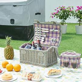 casa.pro Picknickkorb Folldal Komplettset für 2