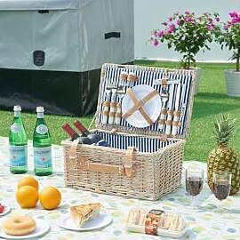 casa.pro Picknickkorb Lumparland Komplettset für
