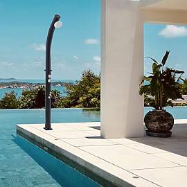 casa.pro Solardusche Kebomi Gartendusche mit
