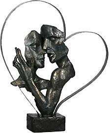Casablanca Skulptur Essential, Deko Figur Bronze,