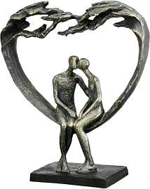 Casablanca Skulptur Kiss Under Tree, Deko Figur