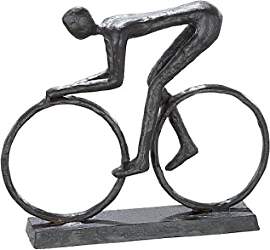 Casablanca Skulptur Racer, Deko Figur Braun,