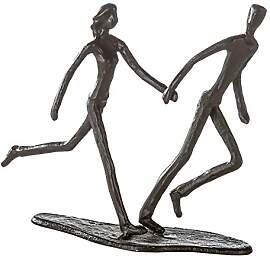 Casablanca Skulptur Running, Deko Figur Braun,