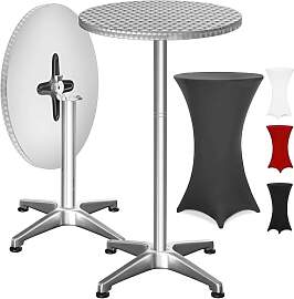 Casaria® 2in1 Stehtisch mit Husse Klappbar
