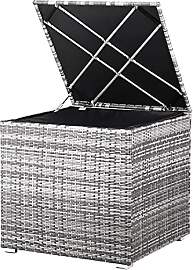 Casaria® Auflagenbox 318L Polyrattan -