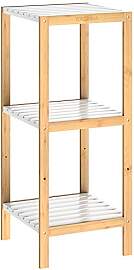 Casaria® Badezimmer Regal Bambus Holz 3 Ablagen