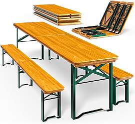 Casaria® Bierzeltgarnitur 220 cm Klappbar Stabil