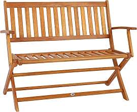 Casaria® Gartenbank Sitzbank Wetterfest Holz