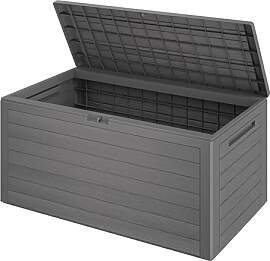Casaria® Gartenbox 280L UV-beständig Griffmulden 