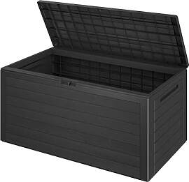 Casaria® Gartenbox 280L UV-beständig Griffmulden 