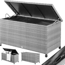 Casaria® Gartenbox Auflagenbox mit Rollen 270L
