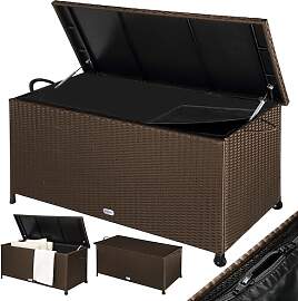 Casaria® Gartenbox Auflagenbox mit Rollen 270L