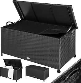 Casaria® Gartenbox Auflagenbox mit Rollen 270L