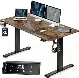 Casaria® Höhenverstellbarer Schreibtisch