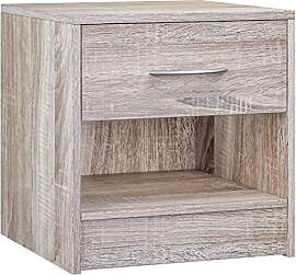 Casaria® Nachttisch mit Schublade &