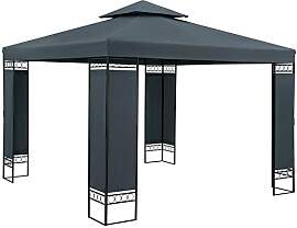 CASARIA® Pavillon Lorca 3x3m Metall