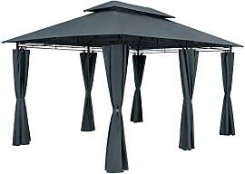 CASARIA® Pavillon Topas 3x4m Metall