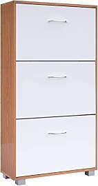 Casaria® Schuhschrank für 18 Paar Schuhe Schmal