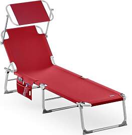 Casaria® Sonnenliege Klappbar Wetterfest