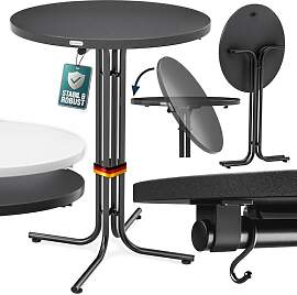 Casaria® Stehtisch Klappbar Outdoor Gastro